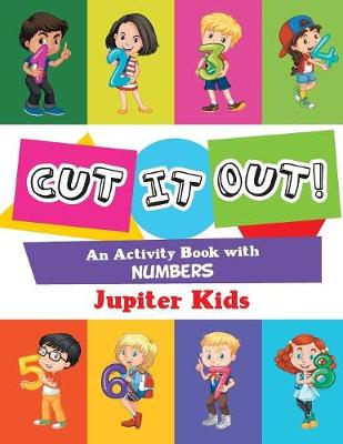 Book cover for Cut it Out! An Activity Book with Numbers