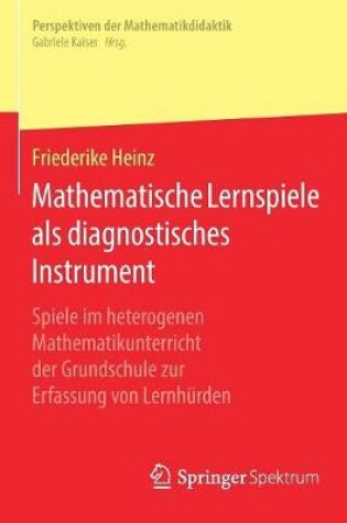 Cover of Mathematische Lernspiele ALS Diagnostisches Instrument