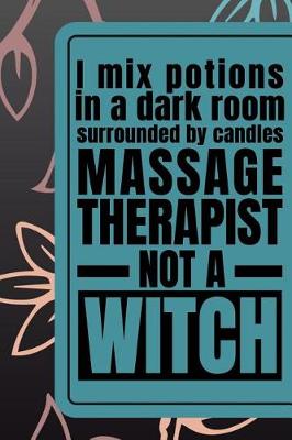 Book cover for I Mix Potions In A Dark Room Surrounded By Candles. Massage Therapist, Not A Witch