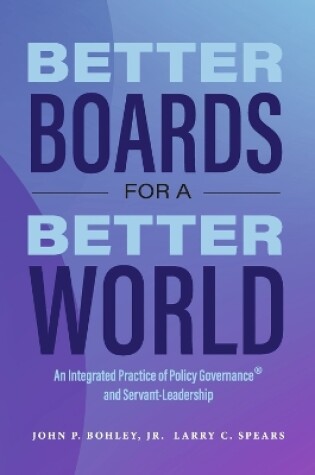 Cover of Better Boards for a Better World