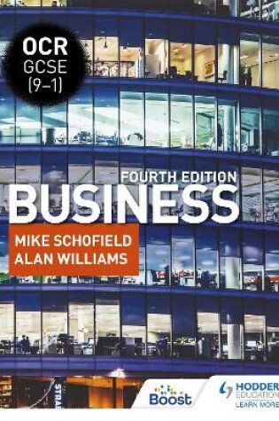 Cover of OCR GCSE (9–1) Business, Fourth Edition