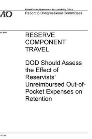 Cover of Reserve Component Travel