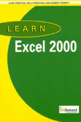 Cover of Learn Excel 2000