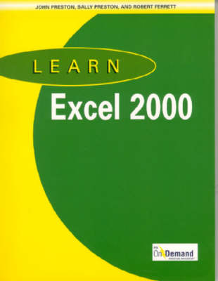 Cover of Learn Excel 2000