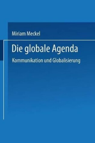 Cover of Die globale Agenda