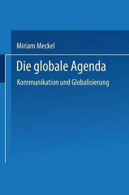 Book cover for Die globale Agenda