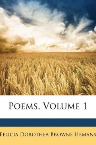 Cover of Poems, Volume 1