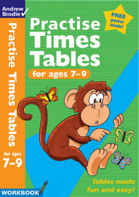 Book cover for Practise Times Tables for ages 7-9