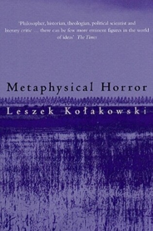 Cover of Metaphysical Horror