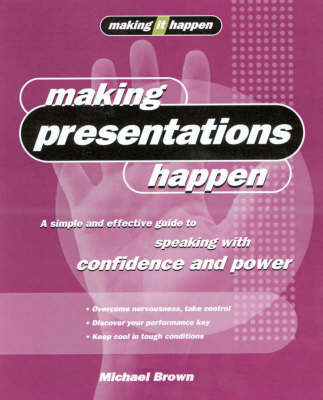 Book cover for Making Presentations Happen