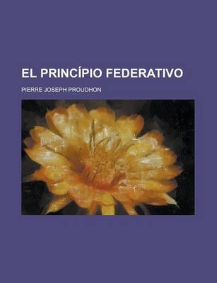 Book cover for El Principio Federativo