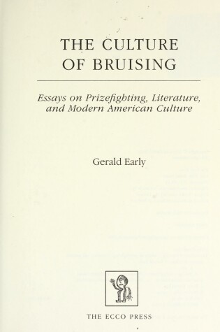 Cover of The Culture of Bruising