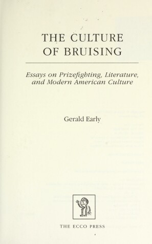 Book cover for The Culture of Bruising