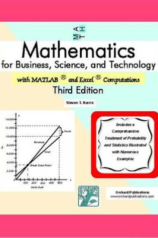 Cover of Mathematics for Business, Science, and Technology, 3rd Edition