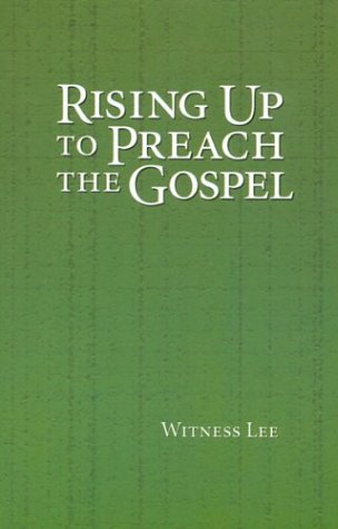 Book cover for Rising Up to Preach the Gospel