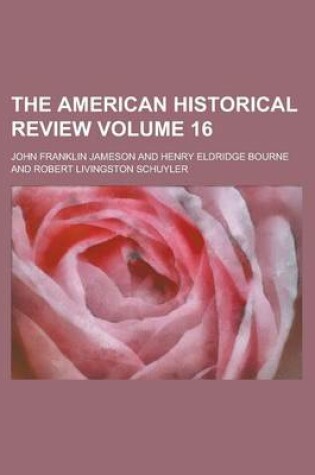 Cover of The American Historical Review (Yr.1909-1910)