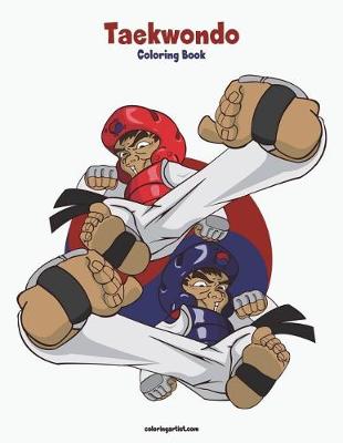 Book cover for Taekwondo Coloring Book 1
