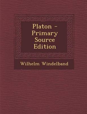 Book cover for Platon