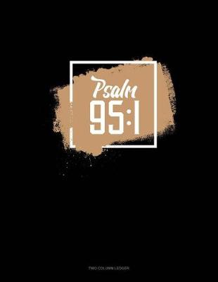 Book cover for Psalm 95