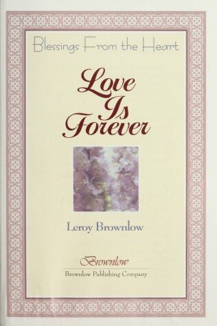 Book cover for Love is Forever