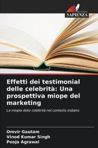 Cover of Effetti dei testimonial delle celebrit�