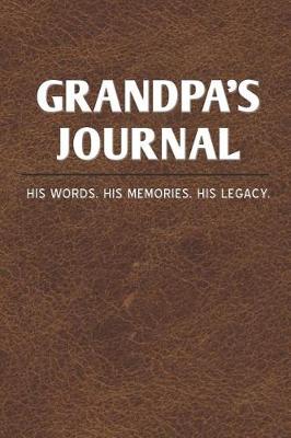 Book cover for Grandpa's Journal