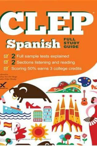 Cover of CLEP Spanish 2017