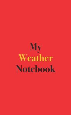 Book cover for My Weather Notebook