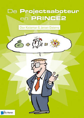 Book cover for De Projectsaboteur en PRINCE2