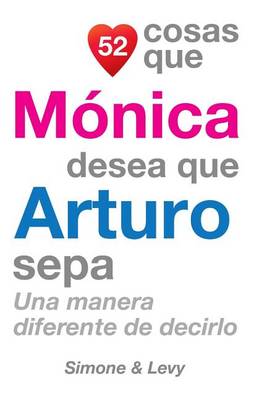 Book cover for 52 Cosas Que Mónica Desea Que Arturo Sepa