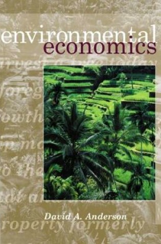 Cover of Environmental Economics and Resource Management with Economic Applications Card