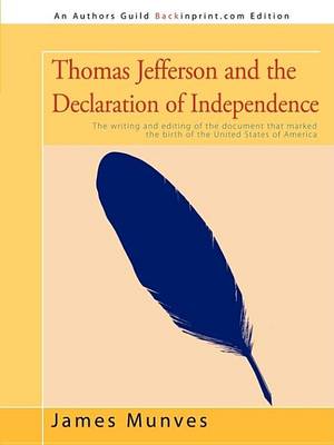 Book cover for Thomas Jefferson and the Declaration of Independence