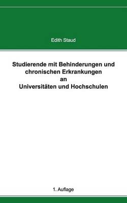 Book cover for Studierende Mit Behinderungen Und Chronischen Erkrankungen an Universitaten Und Hochschulen