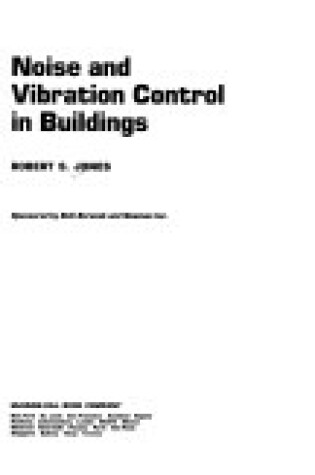 Cover of Noise and Vibration Control in Buildings