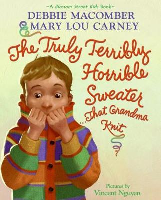 Book cover for The Truly Terribly Horrible Sweater...That Grandma Knit