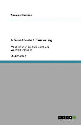 Book cover for Internationale Finanzierung