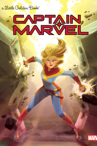 Cover of Captain Marvel Little Golden Book (Marvel)