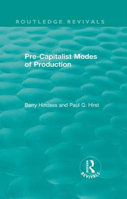 Cover of Pre-Capitalist Modes of Production (1975)