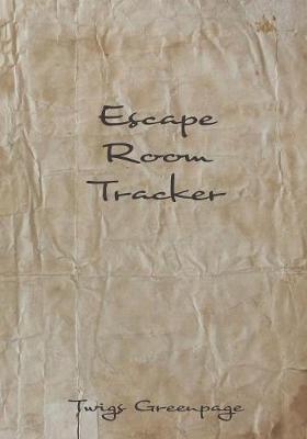 Book cover for Escape Room Tracker