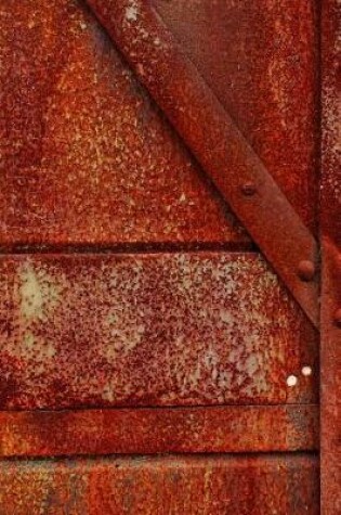 Cover of An Iron Door Rusted Red Journal