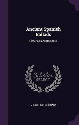 Book cover for Ancient Spanish Ballads