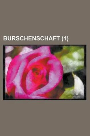 Cover of Burschenschaft (1)