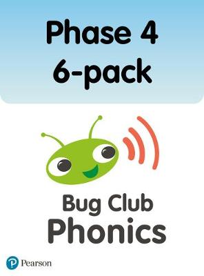 Cover of Bug Club Phonics Phase 4 6-pack (120 books)