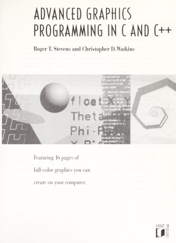 Book cover for Advanced Graphcs Programming C