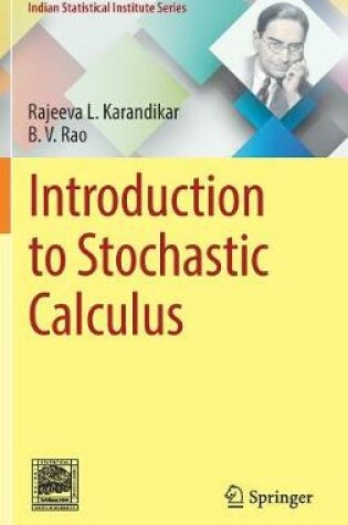 Cover of Introduction to Stochastic Calculus