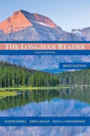 Cover of Instructor's Review Copy for The Longman Reader, Brief Edition