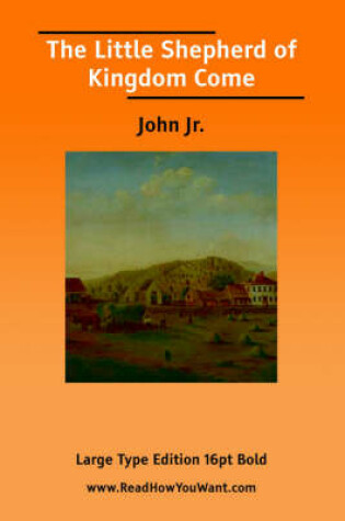 Cover of Little Shepherd of Kingdom Come, the (Large Print)
