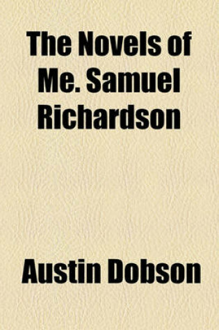 Cover of The Novels of Me. Samuel Richardson