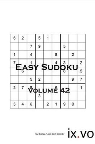 Cover of Easy Sudoku Volume 42