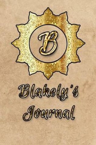 Cover of Blakely's Journal